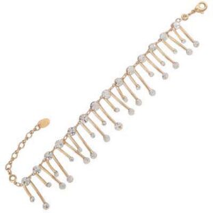 Swarovski Crystal Dangling Bracelet Bangle