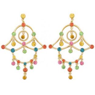 Swarovski Crystal Chandelier Dangling Earrings