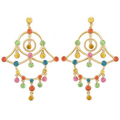 Swarovski Crystal Chandelier Dangling Earrings