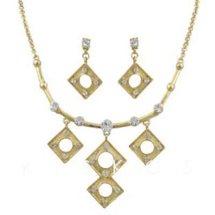Swarovski Cystal Pendant Party Jewelry Set