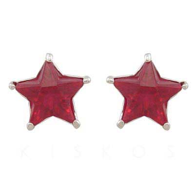 Swarovski Crystal Star Stud Earrings