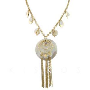 Shell Golden Chain Pendant NECKLACE