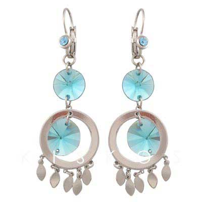 Swarovski Crystal Chandelier Dangling Earrings