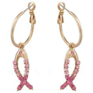 Swarovski Crystal Fish Chandelier Earrings