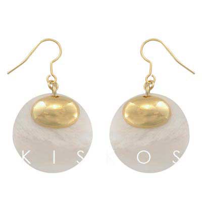 Swarovski Crystal Shell Pendant Earrings