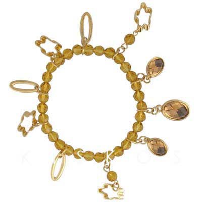 Swarovski Crystal Beads Pendant Bracelet