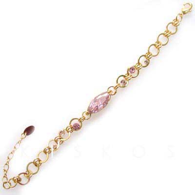 Swarovski Crystal Golden Circle BRACELET