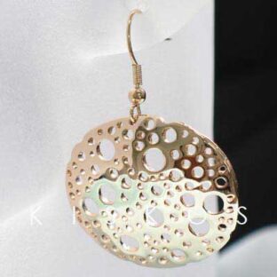 Swarovski Crystal Carved Dangling Earrings