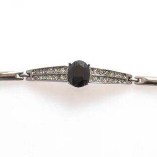 Swarovski Crystal Gemstone Bracelet Bangle