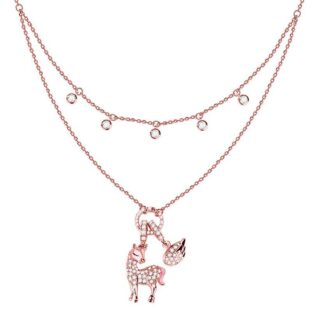 Layered Unicom Sterling Silver Necklace