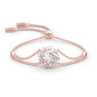 Sunshine Round Cut Sterling Silver Bracelet