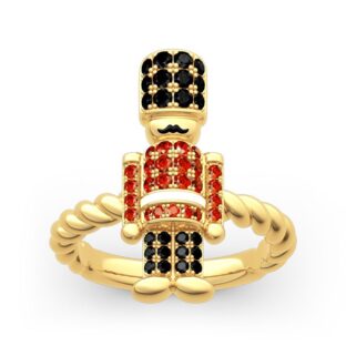 British Royal Guard Inspired Sterling Silver Ring