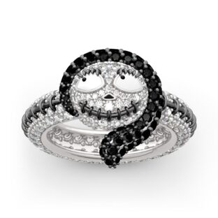 Sally From The Nightmare Before Christmas Sterling Silver Ring