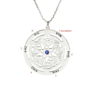 Star Personalized Sterling Silver Necklace