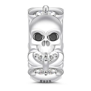 Skull Sterling Silver Charm
